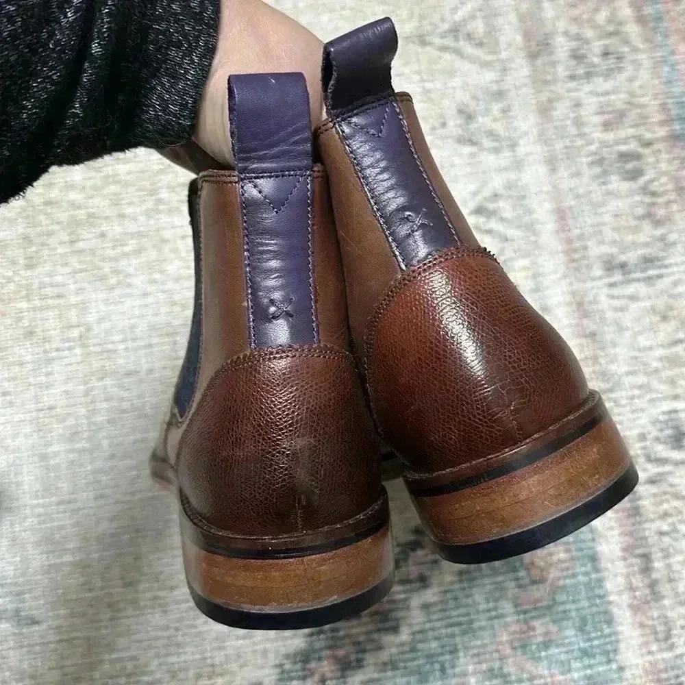 Ted Baker Camroon Leather Chelsea Boots Men’s Sz 40.5 (US 7.5) - Picture 7 of 11